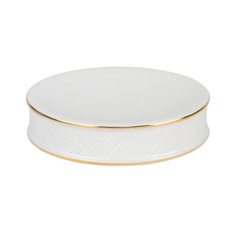 Elle Decor Elle Décor Ceramic Bathroom Accessories Ceramic / Porcelain Soap Dish