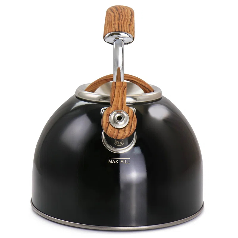 ORIXFORCE ORIXFORCE Stove Kettle 2 Quarts Stainless Steel Whistling Stovetop Tea Kettle