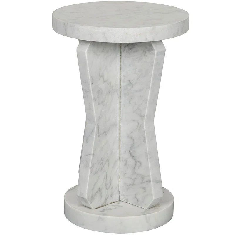 Ingram Marble Top End Table