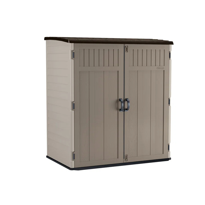 Suncast Suncast 6 ft. W x 4 ft. D Resin Vertical Tool Shed
