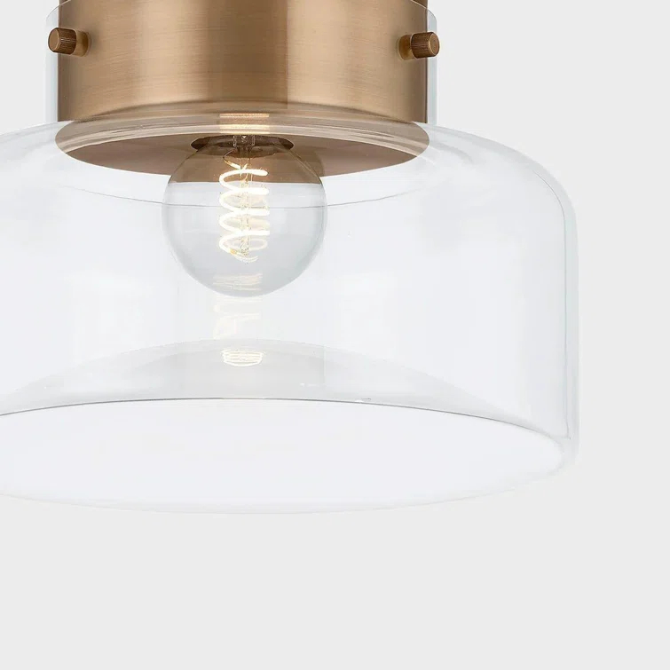 Everly Quinn Aurora Flush Mount