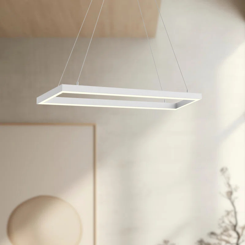 Kuzco Lighting Piazza Dimmable LED Square / Rectangle Chandelier