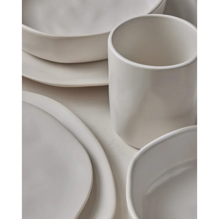 Stone by Mercer Project Hekonda 16-Piece Dinnerware Set Stoneware