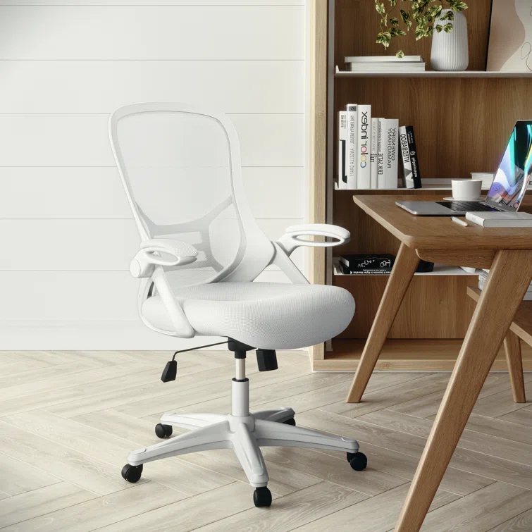 Flash Furniture Cappello High-Back Mesh Swivel Ergonomic Office Chair with Flip-Up Arms