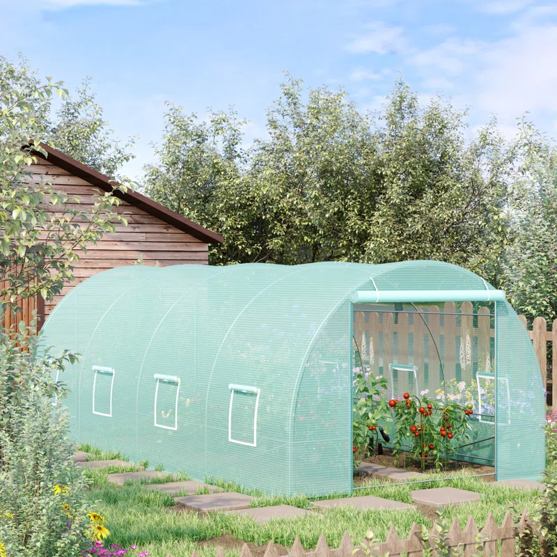 Outsunny 9.75 W x 19.75" D Greenhouse