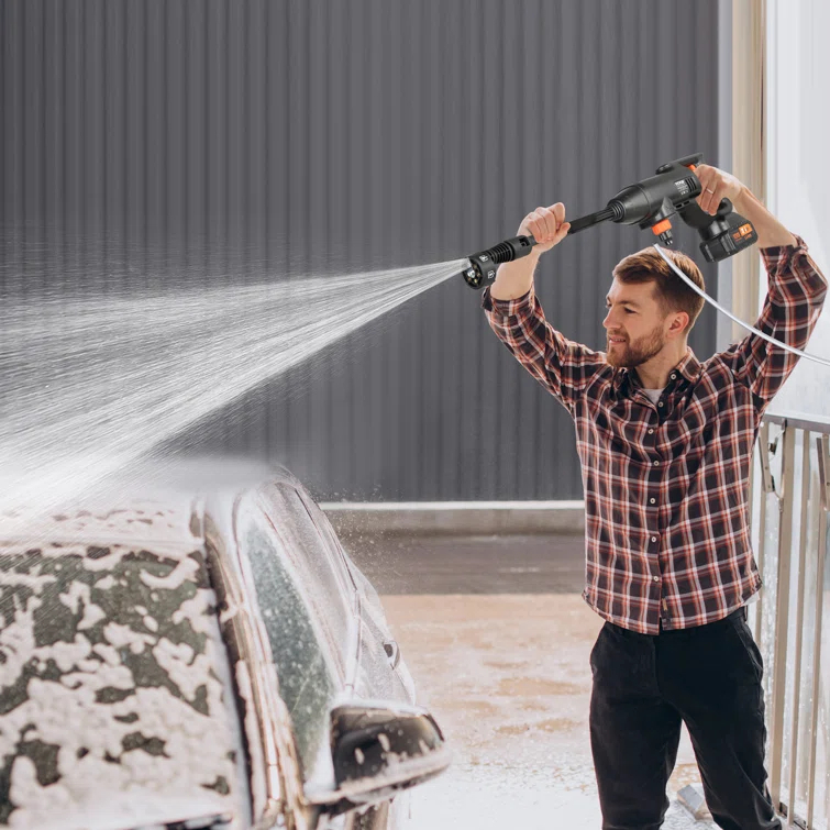 VEVOR VEVOR Cordless Pressure Washer, 580-PSI 1.1 GPM Portable Power Cleaner