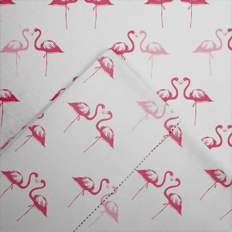 Pointehaven Flannel Animal Print Sheet Set