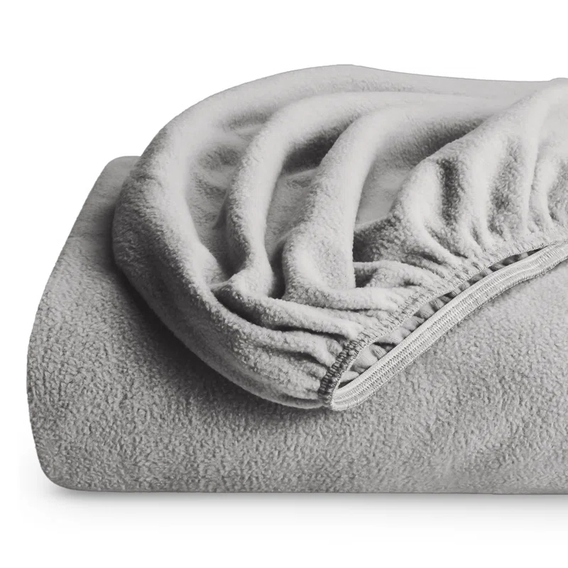 Bare Home Micro Fleece Super Soft Fitted Sheet