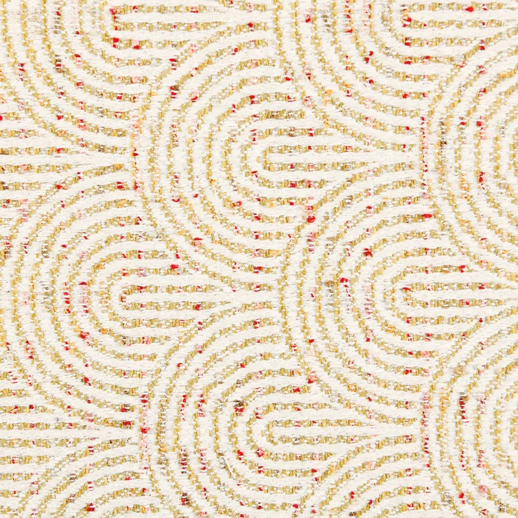 Scott Living Scott Living Heritage Upholstered Headboard with Cut Out Design - Honey