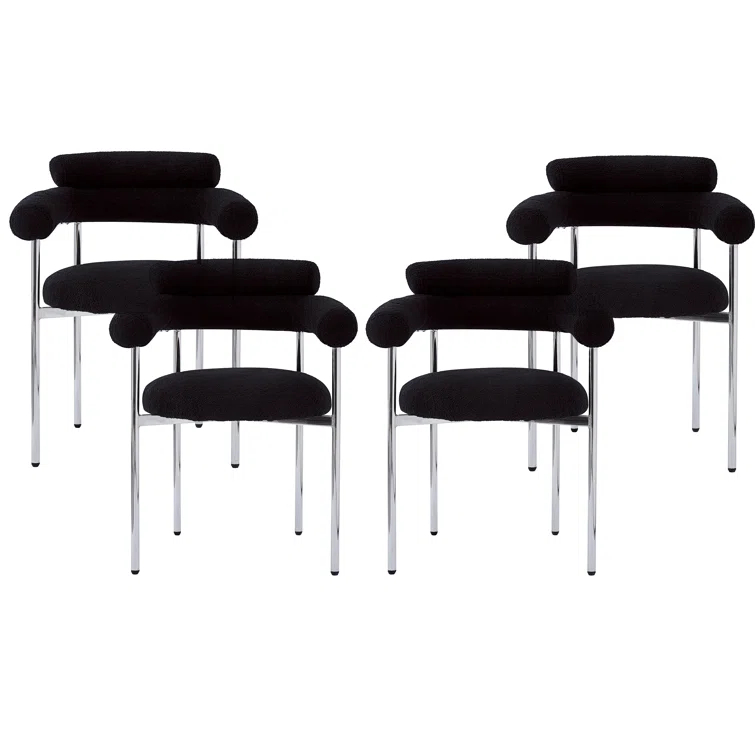 Christopher Knight Home Rylan Upholstered Armchair Dining Chairs (Set of 2)