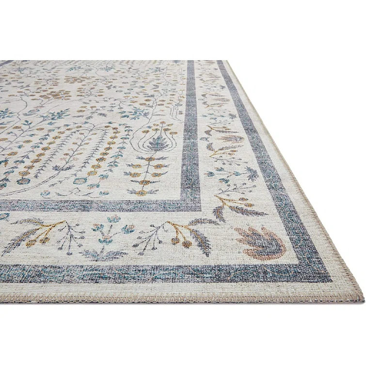 Rifle Paper Co. x Loloi Maison Wisteria Cream Rug