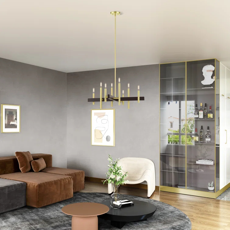 Wade Logan® Oiti 8 - Light Dimmable Chandelier