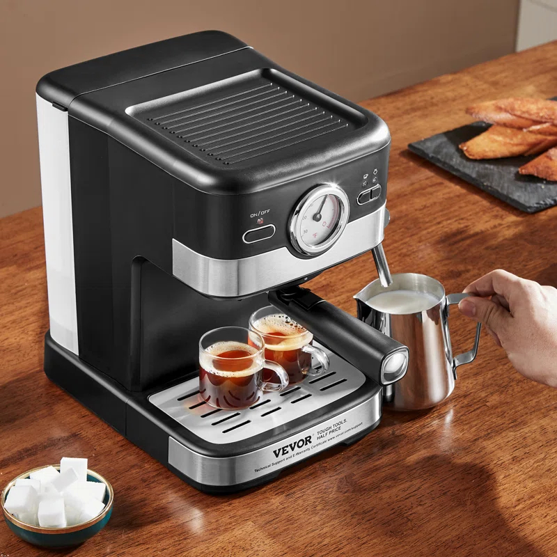 Stellweilan Tessberg Stellweilan Tessberg Semi-Automatic Espresso Machine with Frother