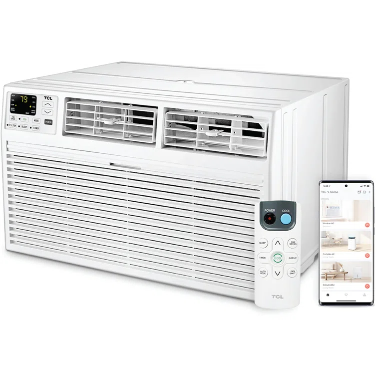 TCL TCL 8,000 BTU Smart Through-the-Wall Air Conditioner with Heat