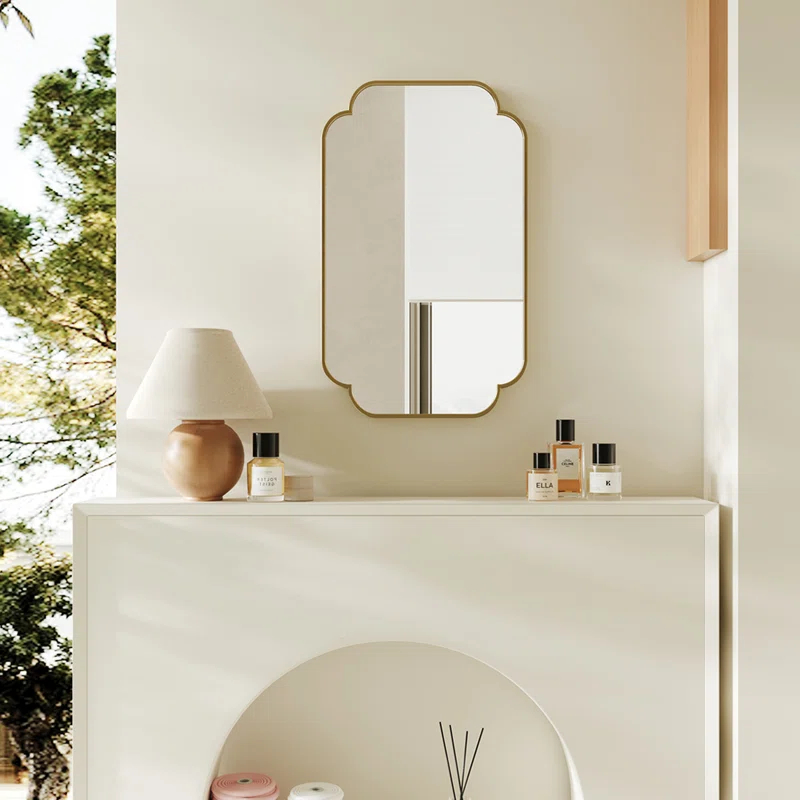 MacLuu Metal Flat Wall Mirror