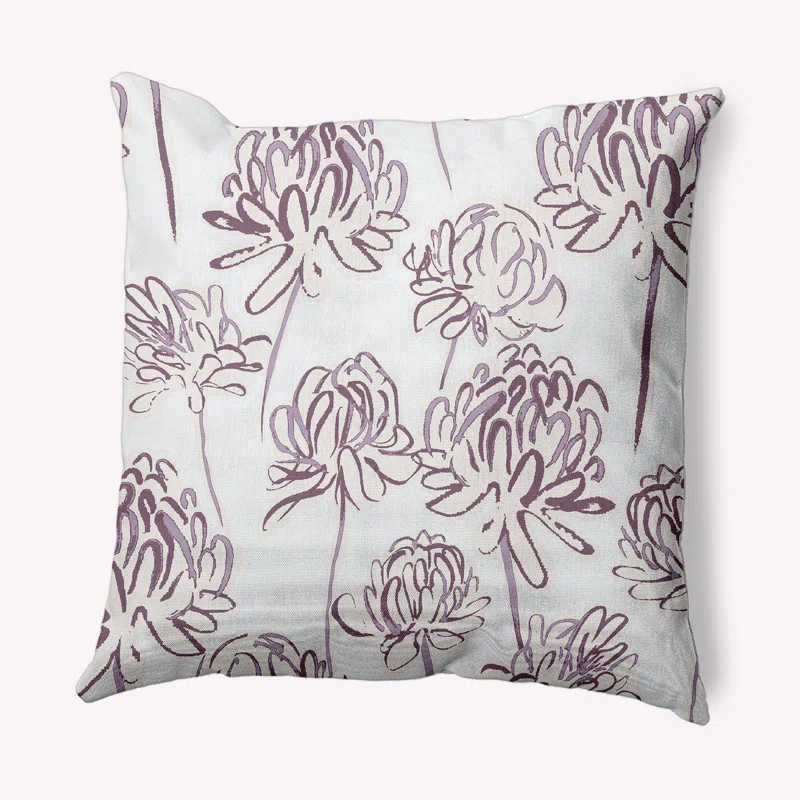 e by design Floral Reversible Throw Pillow
