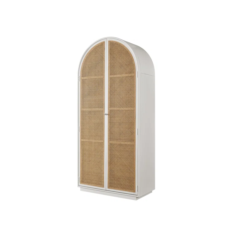 Universal Furniture Modern Nomad Golden Hour Utility Cabinet in Tan Tech Oak