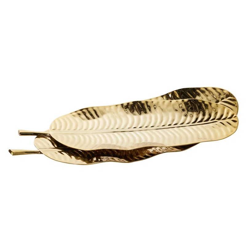 Novogratz Metal Tray - Set of 2