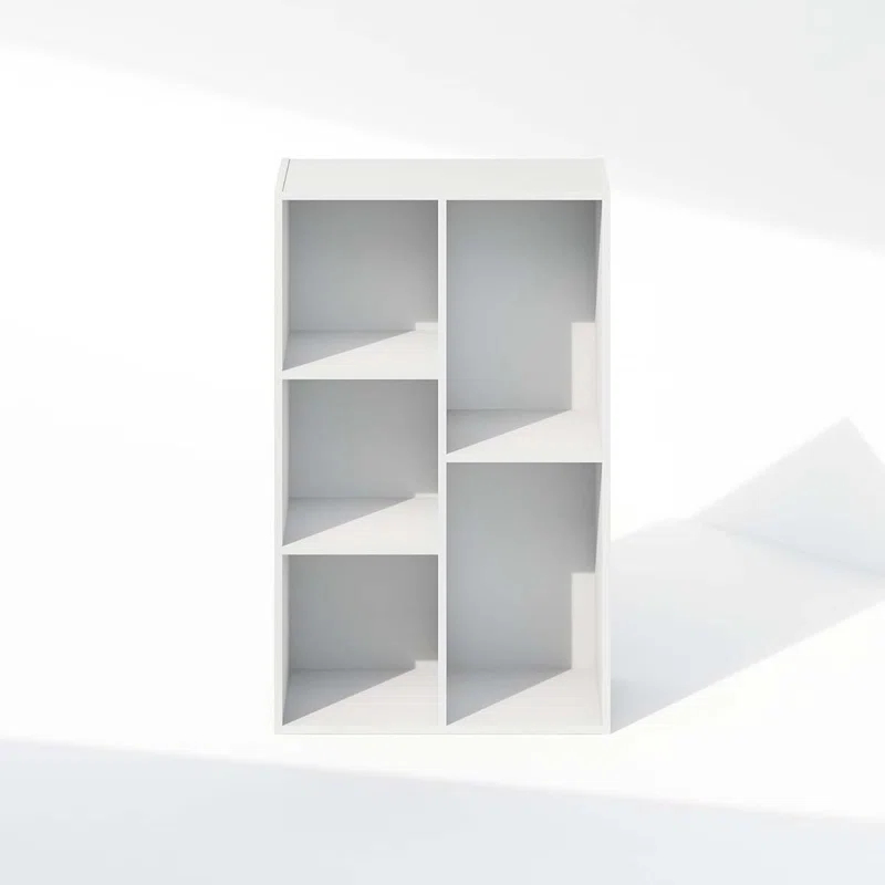 KINOFO 5-Cube Open Shelf Clothing & Closet Storage Organization, White