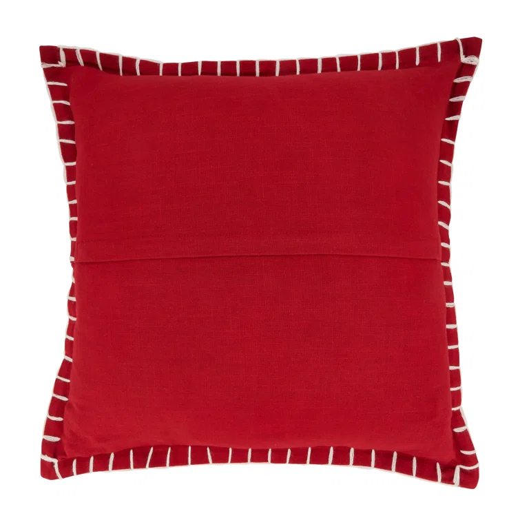 Saro Persephone Collection Cotton Pillow Cover