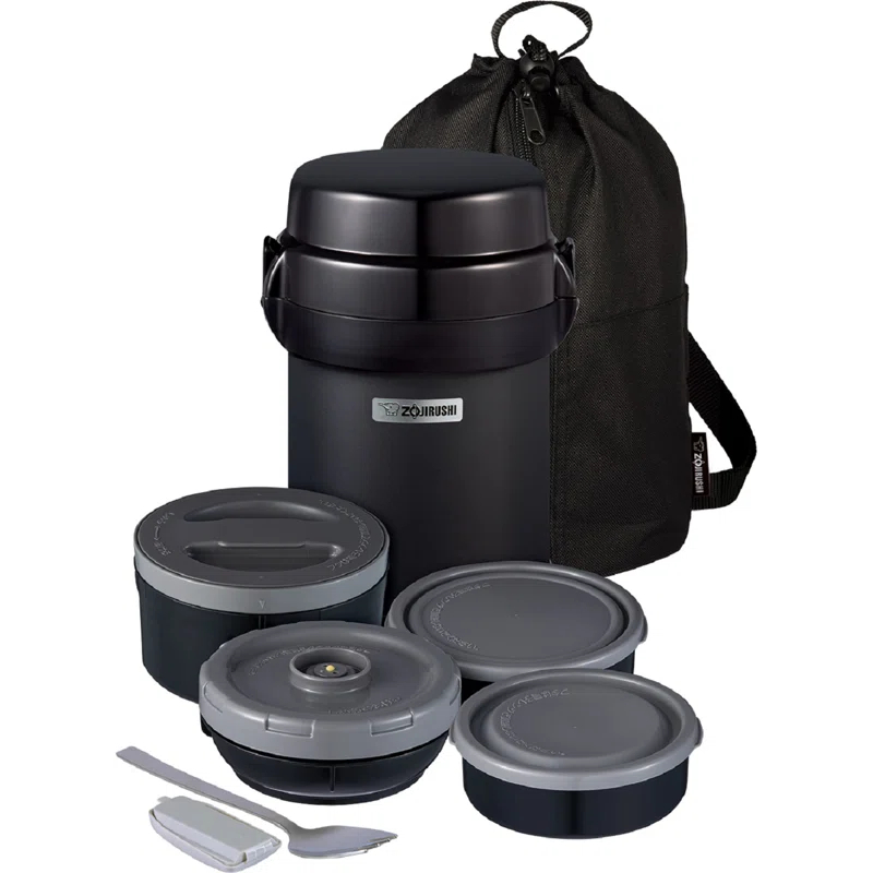 Mr. Bento® Stainless Steel 4 Container Food Storage Set