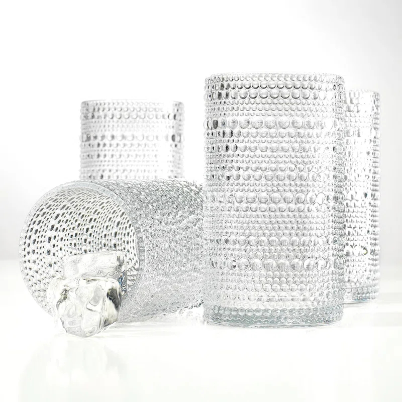 Home Essentials and Beyond Halo Set Of Four 15Oz Highball (Set of 4)