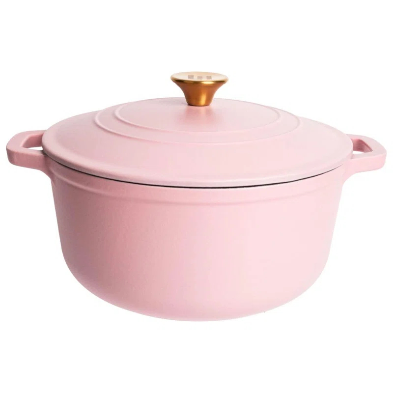 Lexi Home Lexi Home Enameled Cast Iron Round Dutch Oven