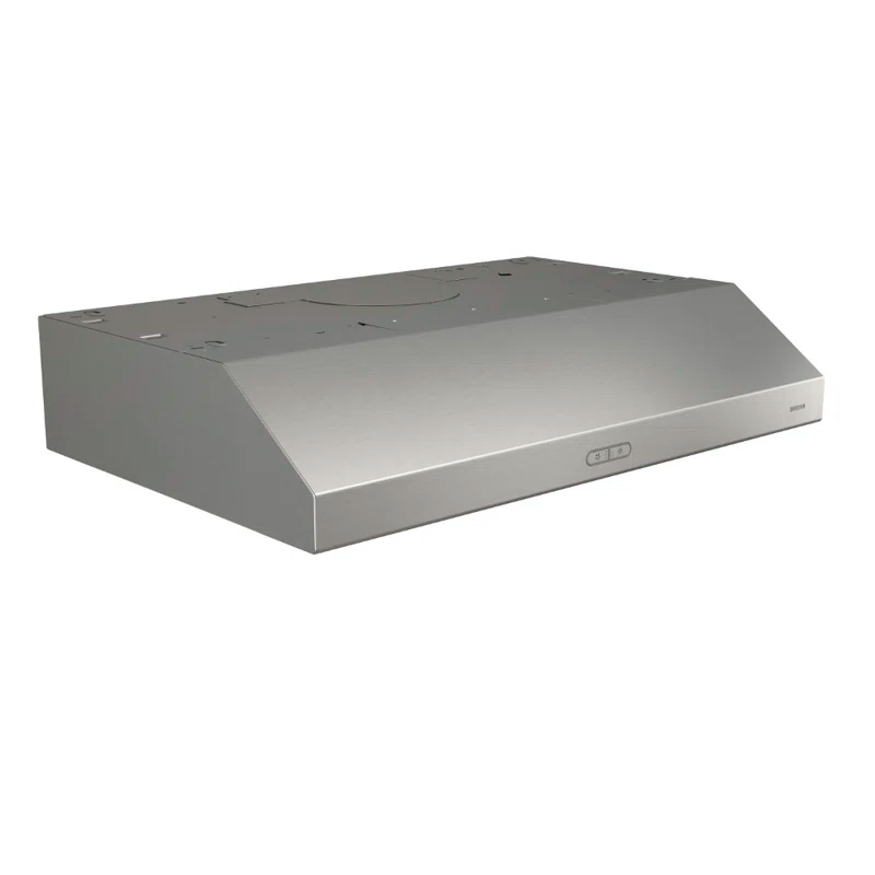 Broan NuTone Broan NuTone 36" Steel 375 CFM Convertible Under Cabinet Range Hood with Mesh Filter BCDF136SS