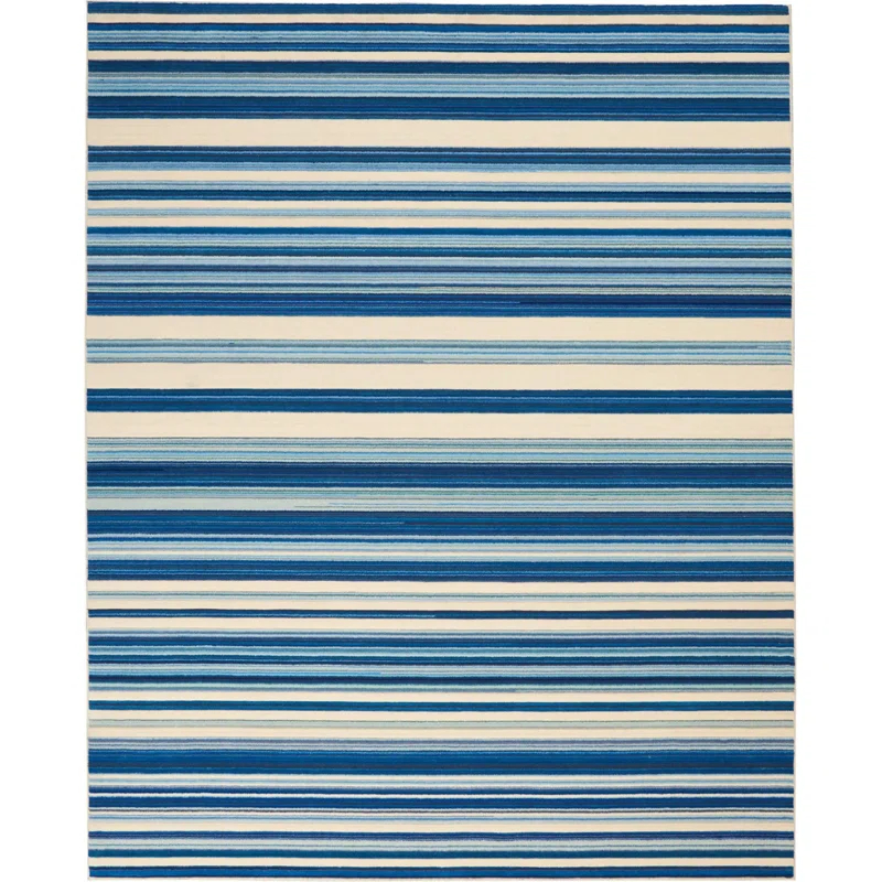 Rosecliff Heights Zoey Performance Striped Rug