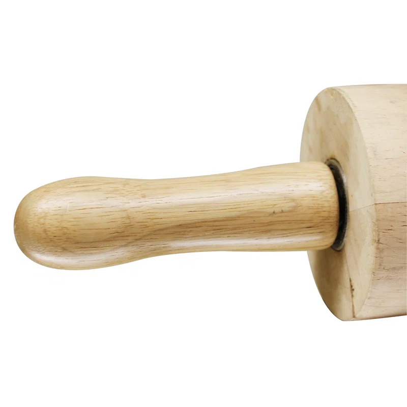 Thunder Group Inc. Wood Standard Rolling Pin