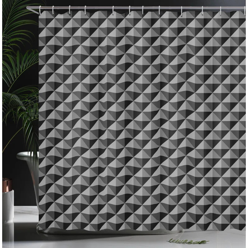 Ambesonne Shower Curtain with Hooks Included