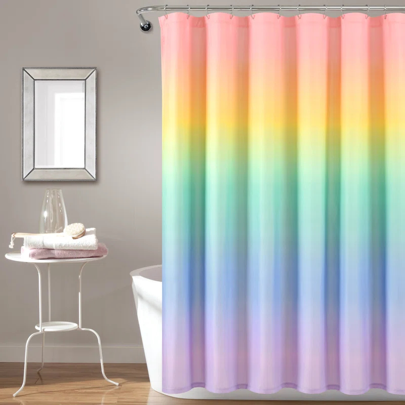 Lush Decor Ombre Shower Curtain