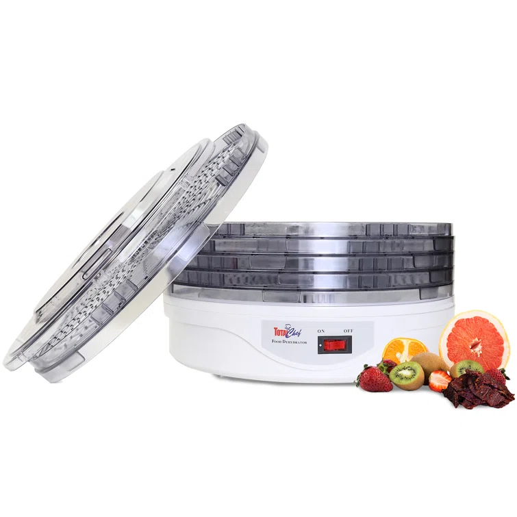 Koolatron Total Chef Countertop Food Dehydrator, 5 Tray Dryer for Fruit, Jerky & Reviews | Wayfair