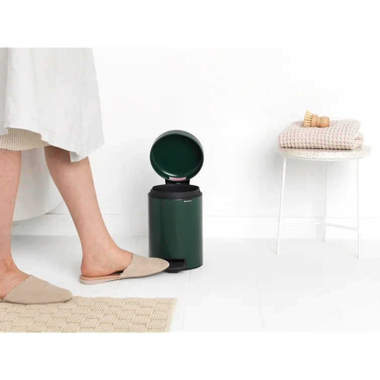 Brabantia Newicon Step On Trash Can, 3.2 Gallon (12 Liter)