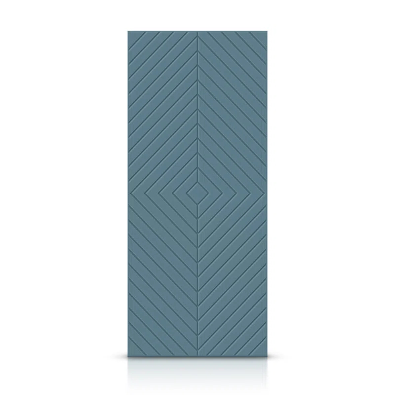 Calhome Hollow Paneled Painted Slab Door