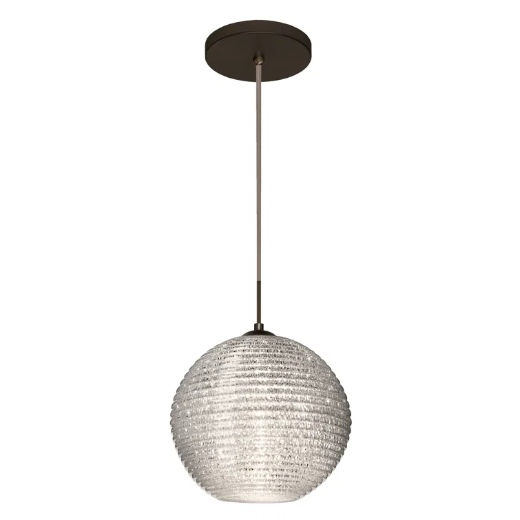 Besa Lighting Kristall 1 - Light Single Pendant
