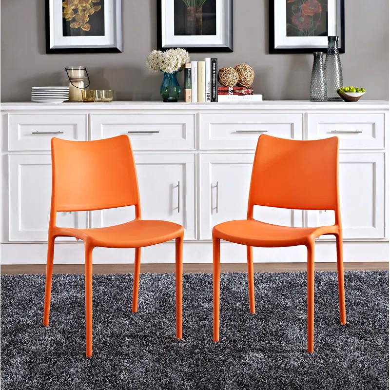 Modway Modway Hipster Plastic Dining Chair (Set of 2)