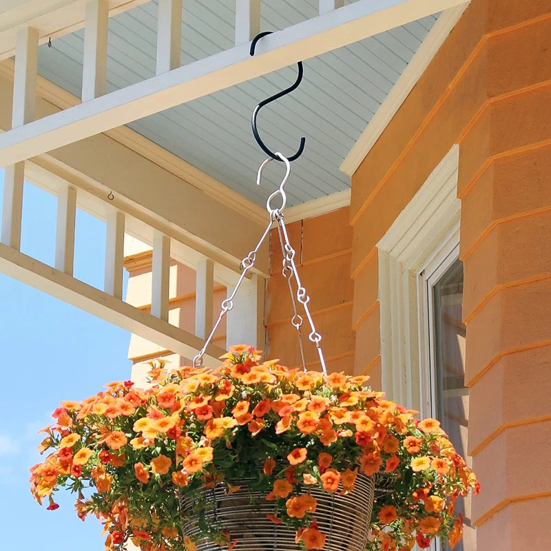 Metal Hook Plant Stand (Set of 2)