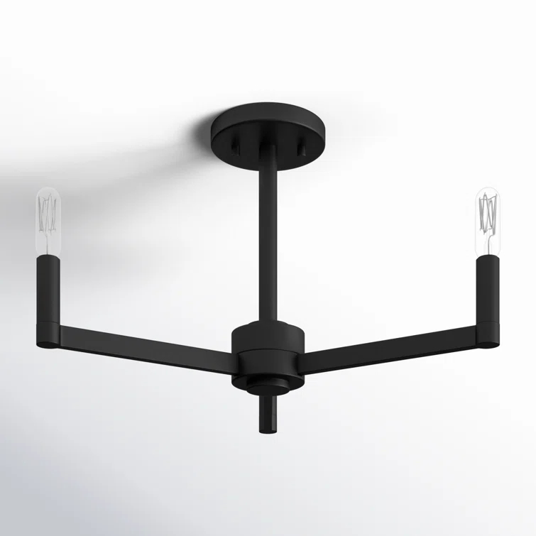 Patoma 3 Light Semi Flush Mount