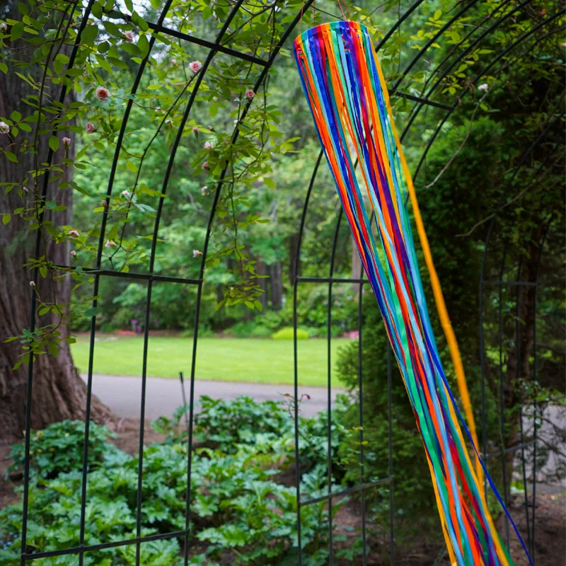 Breeze Decor Rainbow Ribbon Windsock