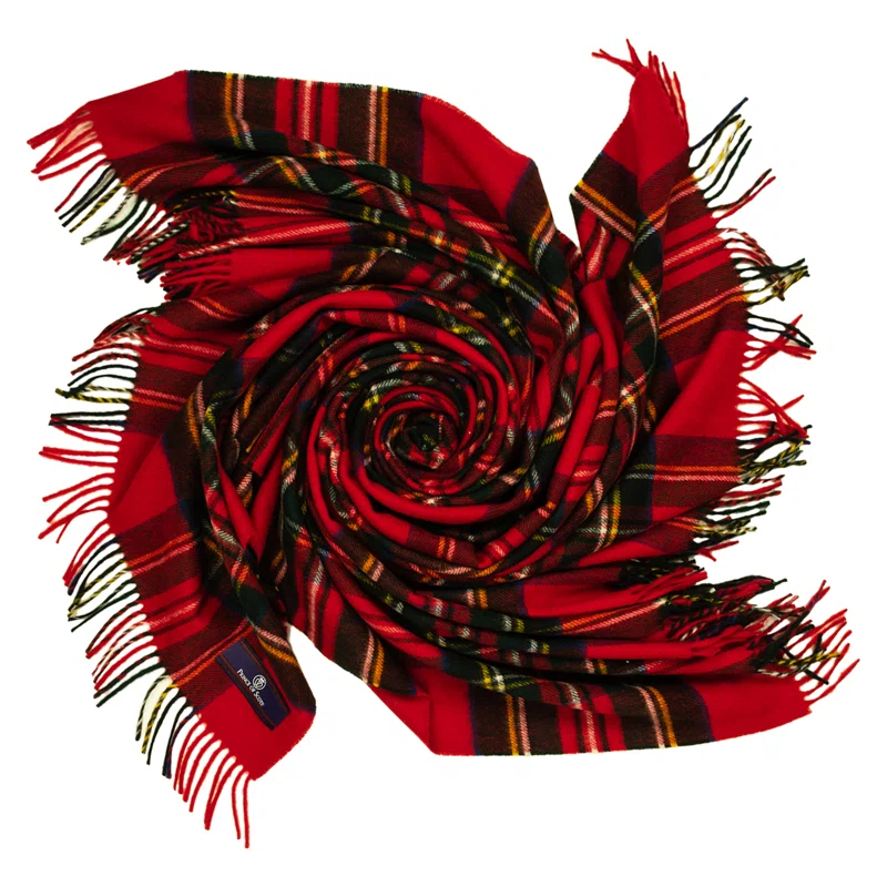 Prince of Scots Hand Woven Throw Blanket