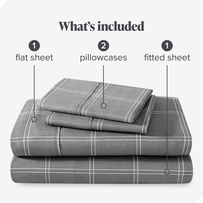 Bare Home Microfiber Sheet Set