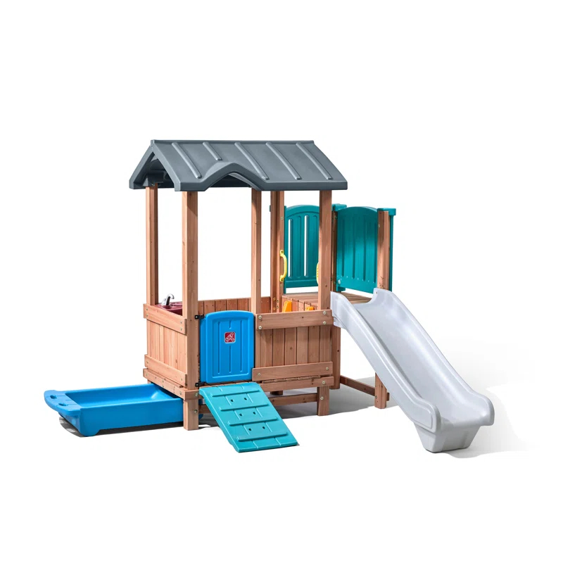 Step2 Step2 Woodland Adventure Kids Outdoor Playhouse for Toddlers