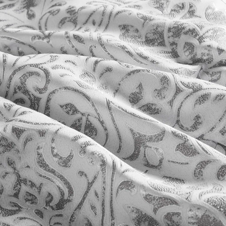 Madison Park Emilia 12 Piece Jacquard Comforter Set with Bed Sheets