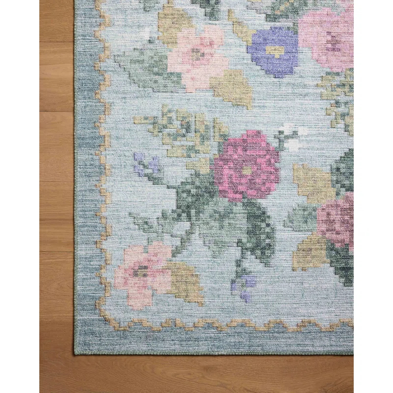 Rifle Paper Co. x Loloi Rosa Sky Area Rug