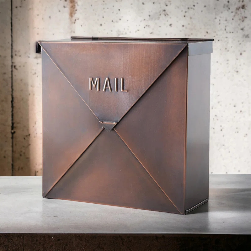 Rockford Aluminum Wall Mounted Mailbox