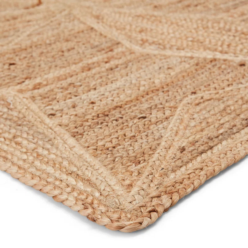 Birch Lane™ Knox Handwoven Jute/Sisal Area Rug in Beige