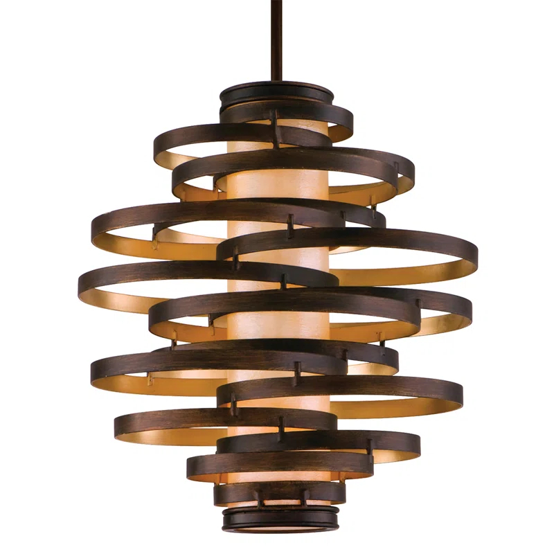 Corbett Lighting Vertigo Unique Geometric Chandelier