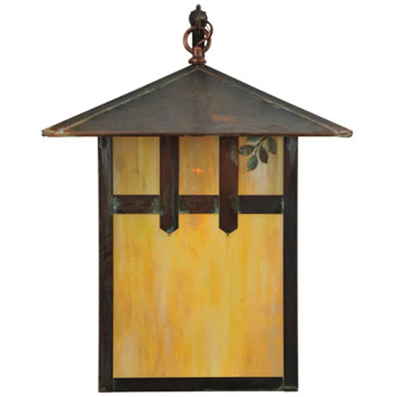 Meyda Lighting Solid Brass Wall Light