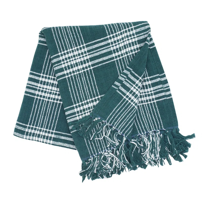 C&F Home Essex Woven Throw Blanket with Fringe